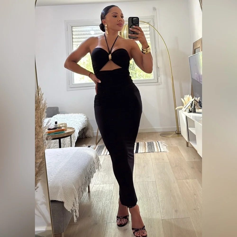 zara black cut out dress Zara | Dresses | Zara Black Cutout Dress